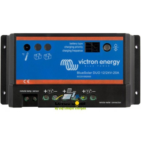 Régulateur Victron BlueSolar DUO 12/24V 20A