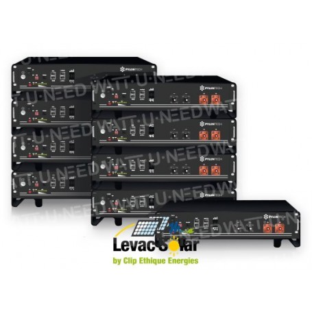 Batterie Lithium Pylontech + 450  -  21.6 kWh avec Hub de communication