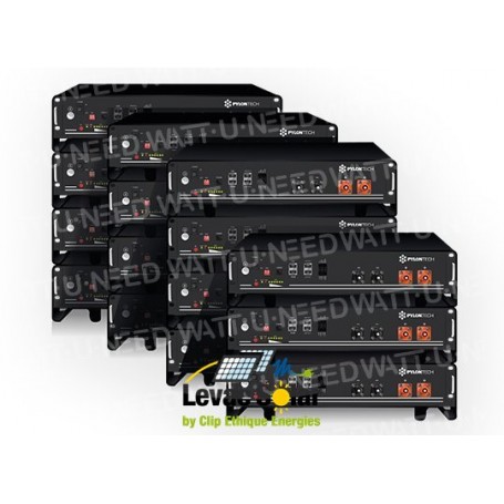 Batterie Lithium Pylontech + 750  - 36 kWh avec Hub de communication