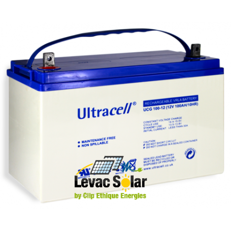 Câble batterie 2x16mm2 - 2m - Levac solar