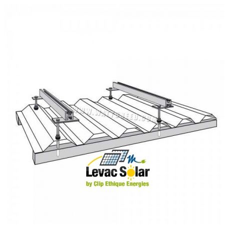 Kit de fixation sur toit en tôle