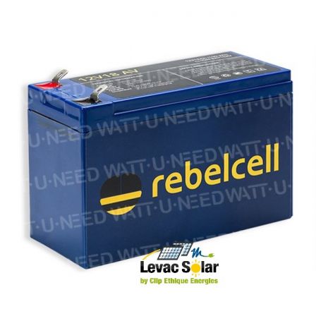 RebelCell Batterie Lithium 12V 7Ah - 7AV