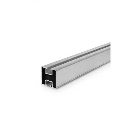 Rail en aluminium 40x40 pour fixation de panneaux solaires (1m)