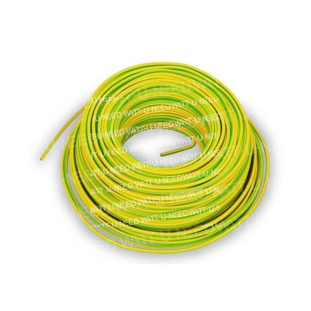 Câble de terre 6mm2 25m