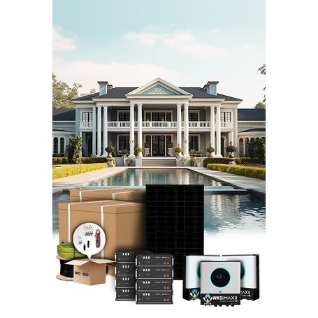 Kit photovoltaïque autonome classe 4 Stockage lithium