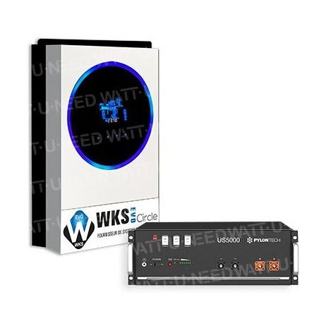 Kit anti-coupure WKS Evo Circle 5,6 kVA 48V - UPS LITHIUM
