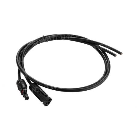 Câble solaire 2X6mm2 avec type MC4 (vendu au mètre)