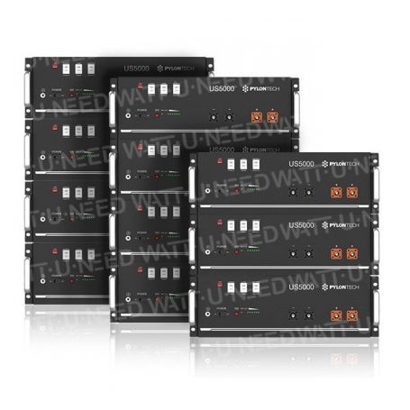 Batterie Lithium Pylontech US5000 +1.100 - 52.8 kWh