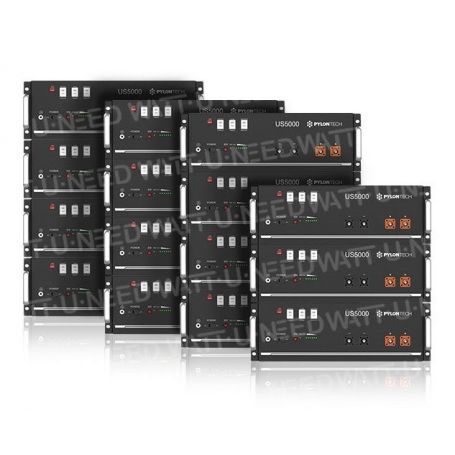 Batterie Lithium Pylontech US5000 +1.500 - 72 kWh