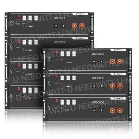 Batterie Lithium Pylontech US3000C +518 - 25.2 kWh