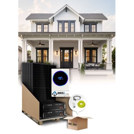 Kit autoconsommation 12 panneaux 5,6kVA lithium