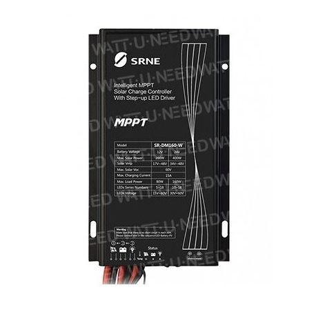 Contrôleur de charge solaire SRNE MPPT Gen4 DM160