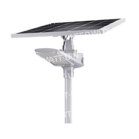 Lampadaire solaire - LED autonome WI 40W - Panneau 100W 6V