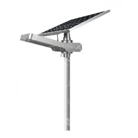 Lampadaire solaire - LED autonome WU 70W 18V - Panneau 100W*2pcs