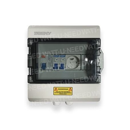 Coffret AC ZJBENY avec prise 25A 230V