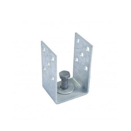 U-Adaptateur pour vis de fondation pour structure sol