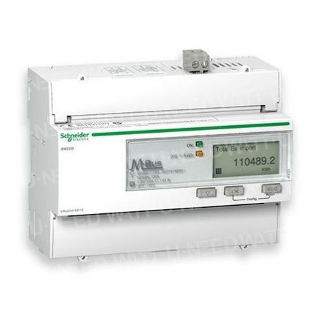 Compteur d'énergie KWH Acti9 série iEM3000 125A