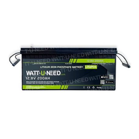 Batterie lithium Wattuneed 12.8V 200Ah
