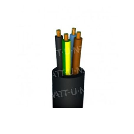 Câble souple H05RR-F 4G0,75mm² - 1m