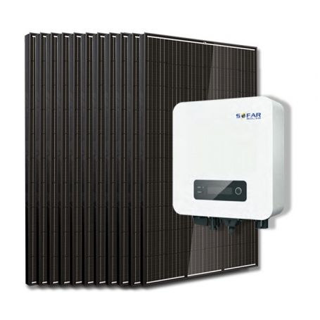 Kit 10 panneaux autoconsommation / réinjection 3000W Sofar budget