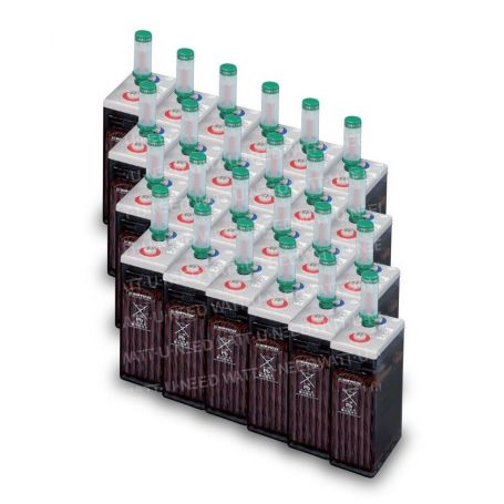 Parc de 16,8 kW batteries OPzS 48V