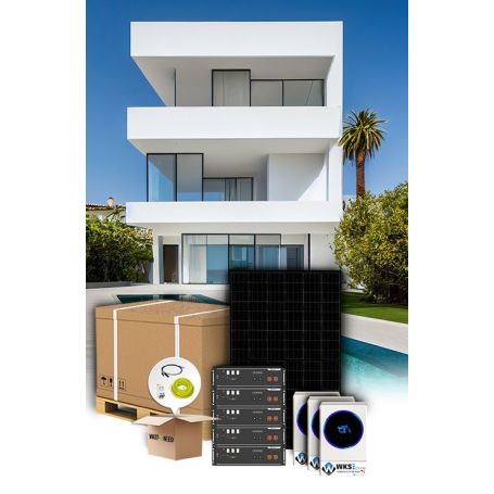 Kit photovoltaïque autonome classe 2.5 Stockage lithium