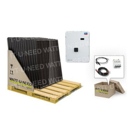 Kit 160 panneaux autoconsommation / réinjection 50kW