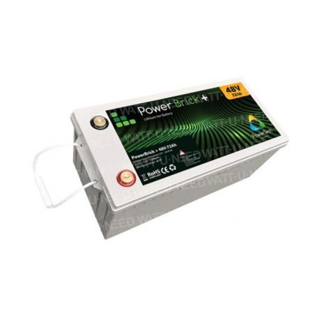 PowerBrick+ Batterie lithium 48V 72Ah PB+48/72