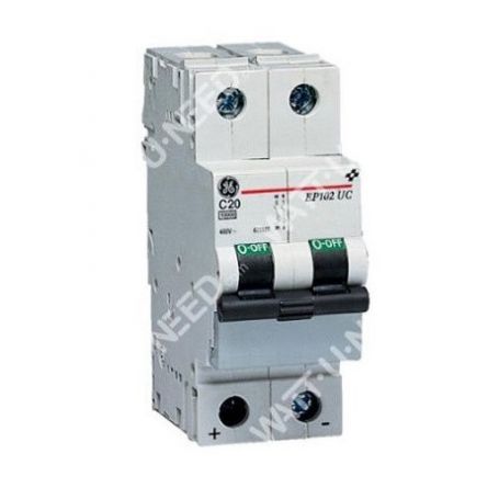 Disjoncteur 3KA 2P 63A C 2MOD