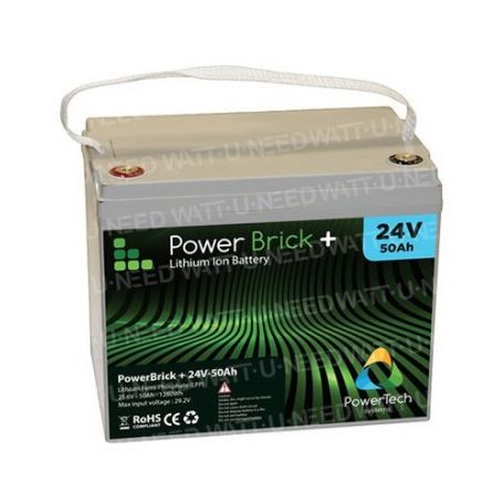 PowerBrick+ Batterie lithium 24V 50Ah PB+ 24/50