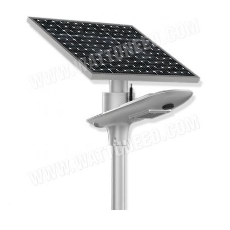 Lampadaire solaire - LED autonome WE 10W 5V - panneau de 50Wc