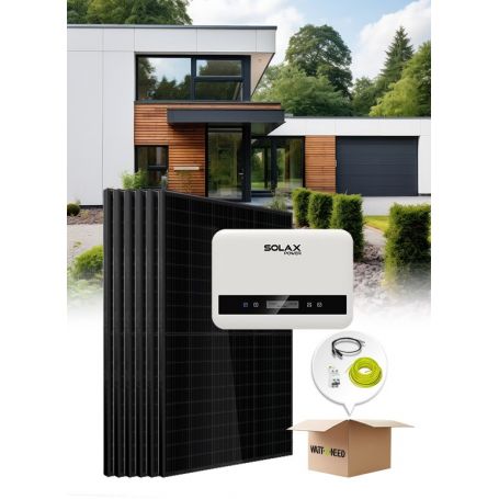 Kit 6 panneaux autoconsommation / réinjection 3000W sans stockage