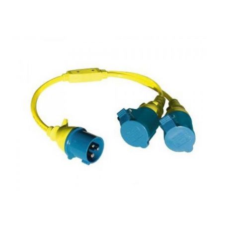 Séparateur Victron 16A 250V Cee (m) / 2x Cee (f)