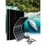 Kit solaire camping-car & bateau TAILLE XL - 12V - configurable