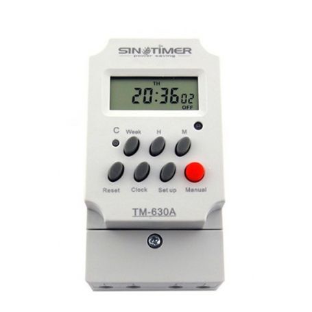 Commutateur horaire numérique 30A 12V