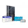 Kit solaire 200Wc mono - 100Ah - 250VA
