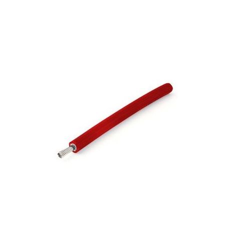 Câble solaire 1X6mm2 rouge (vendu au mètre)