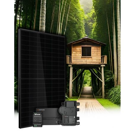 Kit 1 panneau enphase autoconsommation-réinjection sans stockage