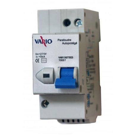 Parafoudre autoprotégé photovoltaïque 15kVA type 2