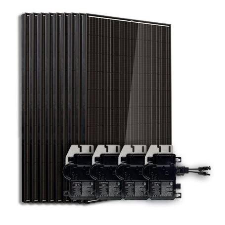 Kit 12 panneaux Enphase autoconsommation / réinjection sans stockage