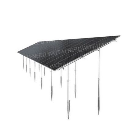 Support double de fixation au sol WUN-026S