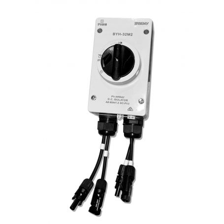 Sectionneur DC 2P 1000V 32A - avec boitier